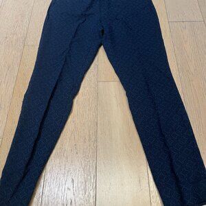 Banana Republic Sloan Fit Blue Work Pants Capri 0P